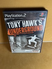 Tony Hawk's Underground PS2 PlayStation 2 Black Label Complete w/ Manual CIB
