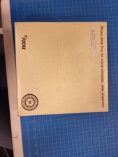 Focal Rotary Slide Tray Kodak Carousel Projectors w Slides Vintage Photography