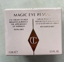 Charlotte Tilbury Magic Eye Rescue Cream + Retinol -0.5 Oz/15 mL -Retail $60-NIB