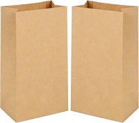 PapiertüTen Klein 9X5,5X17Cm Kraftpapier 50 StüCk FüR Hochzeit Geburtstag