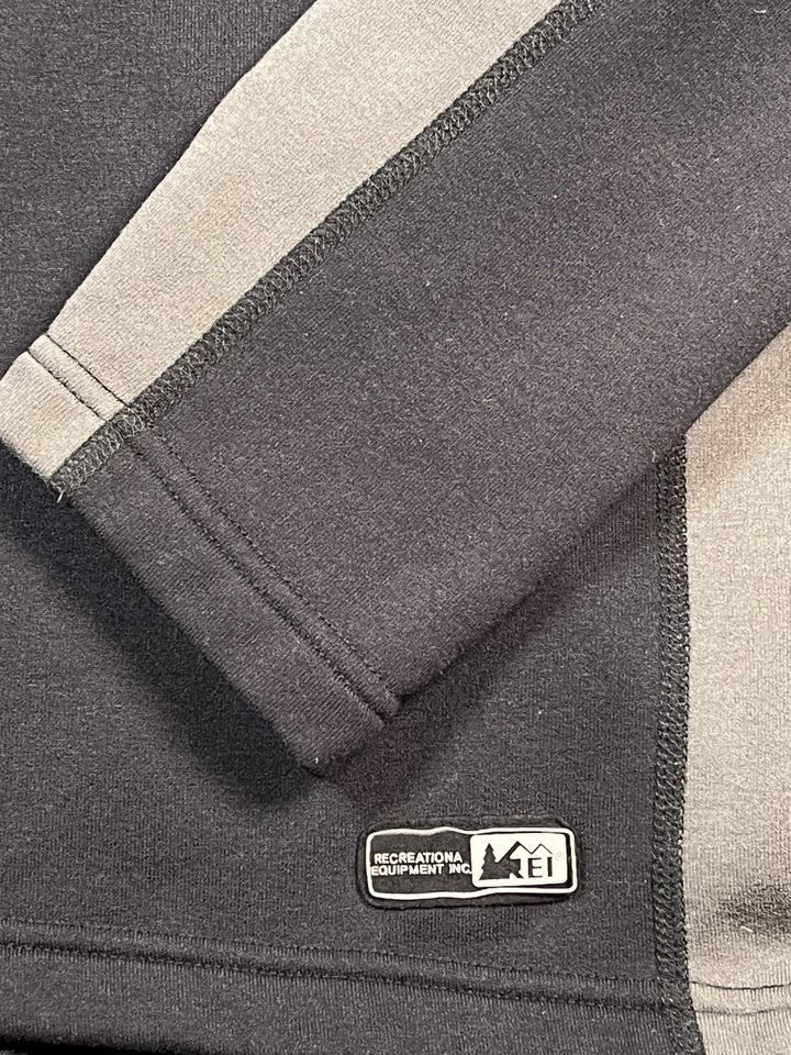 Camisa REI Para Hombres Grande Multi Media Cremallera Manga Larga Simulado Cuello Compresión Exterior Foto 3 de 4