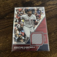 Topps 2026 Series Major League Material Kristian Campbell Red Sox Relic MLM-KC