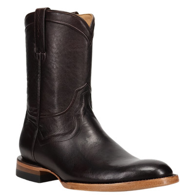 Dan Post Men's Hartwell Chocolate Brown Leather Roper Boot DP7136