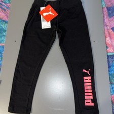 Children's Leggings by Puma. For A 4-YEAR-OLD. New. Black Color.