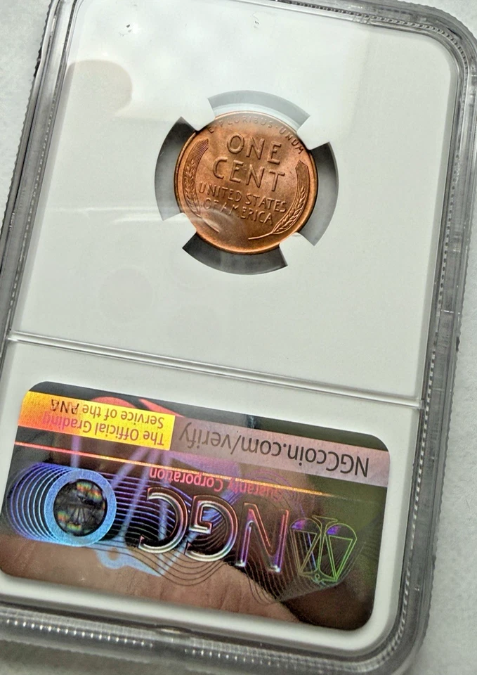 1945-S Lincoln Wheat BU 1c  ~ NGC MS67 RD ~ Super High Grade - Image 3 of 3