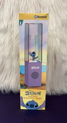 Disney Elvis Stitch Water Dancing Speaker - 32' Bluetooth Range NEW