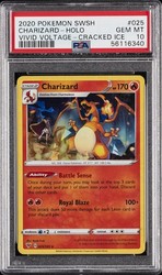 Charizard 025/185 Vivid Voltage Cracked Ice Holo