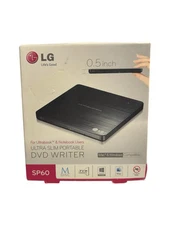 LG SP60NB50 Super Multi Portable 8X DVD Rewriter with M-Disc Support WINDOWS/MAC