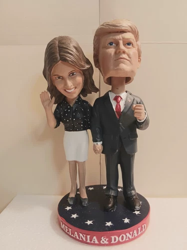 President Trump & First Lady Melania Bobblehead - Presidential Couple