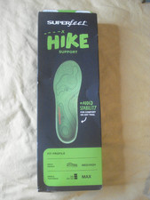 NWT Superfeet Hike Insole, sz 11.5-13, 55 Retail