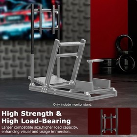 Zootopo Aluminum Racing Simulator Cockpit Display Bracket Monitor Mount Logitech