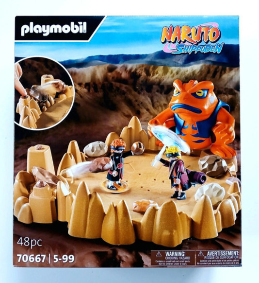 Playmobil 70667 Naruto VS Pain figurines de collection manga