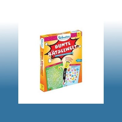 Write and Wipe Kit - Bunte Rätselwelt