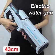 Automatic Electric Water Gun Powerful Squirt Blaster Summer Beach Toy