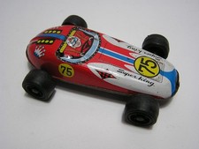 Vintage Tin Super King Race Car Japan No 75
