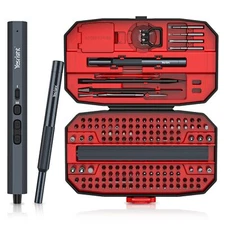 YesRight 155-in-1 Precision Electric Screwdriver Set with 140 S2 Steel Bits