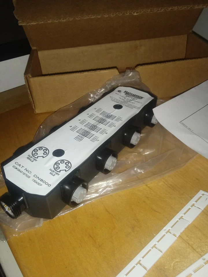 NEW BRAD HARRISON DEVICENET PASSIVE MPIS CAT NO. DN8000 MINI  FAST SHIPPING  - Image 3 of 4