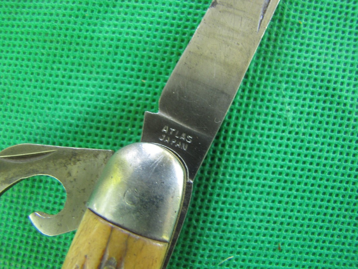 Vintage Atlas Japanese Pocket Knife | eBay
