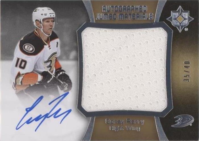 2015-16 Upper Deck Ultimate Collection - Autographed Jumbo Materials ...