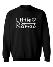 Little Romeo - Valentine's Day Arrow Love Stud Handsome Toddler Crewneck Sweater
