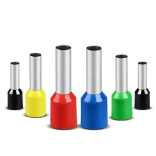 Cord End Cable Terminals Crimp Insulated Bootlace Ferrules 0.25mm² - 16mm²