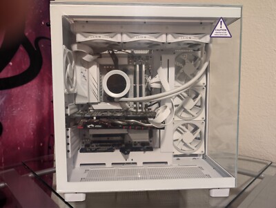 NZXT H9 Elite Custom PC Build, GPU Not Included. In Pristine Condition