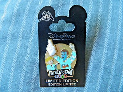 Disneyland Inside Out Riley and Dad Father's Day 2017 Limited Edition Pin