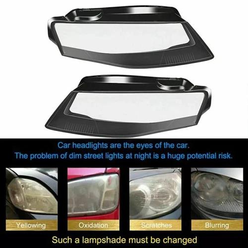 Scheinwerferglas Linsen Streuscheiben Abdeckung Für Audi A4 B8 2009-2012 L+R - Bild 4 von 12