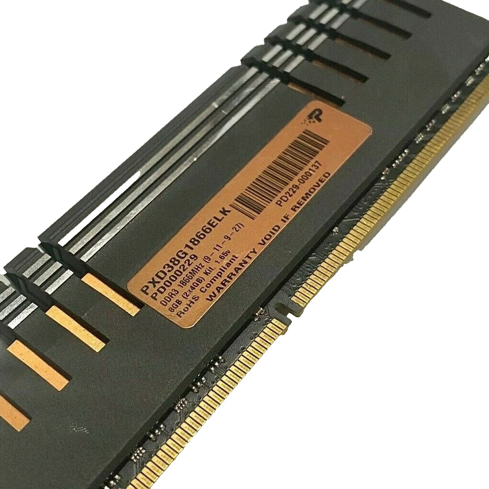 Patriot Viper Xtreme 4GB RAM (1x4GB) PC3-14900 DDR3-1866 SDRAM PXD38G1866ELK  - Image 3 of 3
