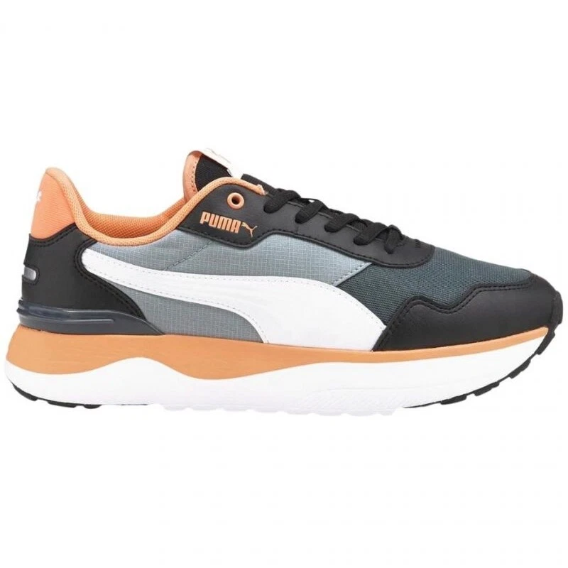 Grey and shop orange puma shoes