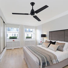 Ceiling Fan - 52 inch Ceiling Fan with Remote Control for Indoor Patio Bedroom