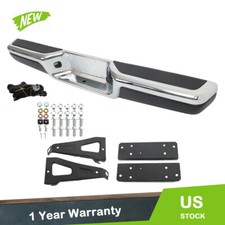 Fit For Dodge Dakota 1997-2004 New Rear Step Bumper Assembly Chrome Steel