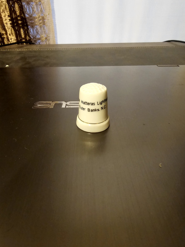 One Ceramic North Carolina Thimble