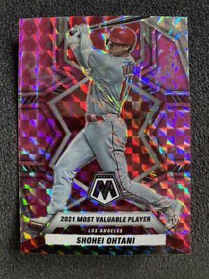 2022 Panini Mosaic Baseball RARE SHOHEI OHTANI #281 PINK CAMO