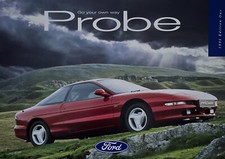 Ford Probe UK Brochure April 1995 Inc 16v & 24v V6