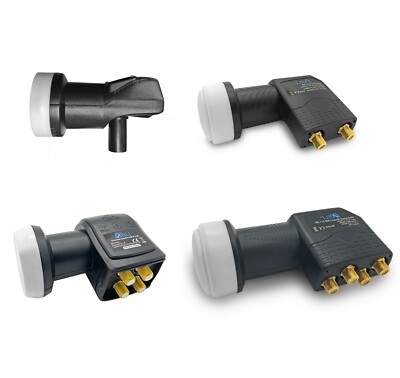 UHD LNB Single Twin Quattro Quad Octo lmb Sat Digital HD 4K 1 2 4 8 Teilnehmer