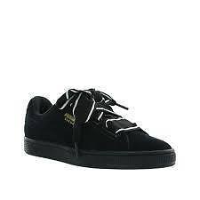 suede heart snake lux women's sneakers