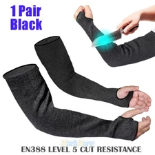 18" Cut-Resistant Safety Sleeve Meet Level 5 Arm Protection Bite Proof Arm Guard