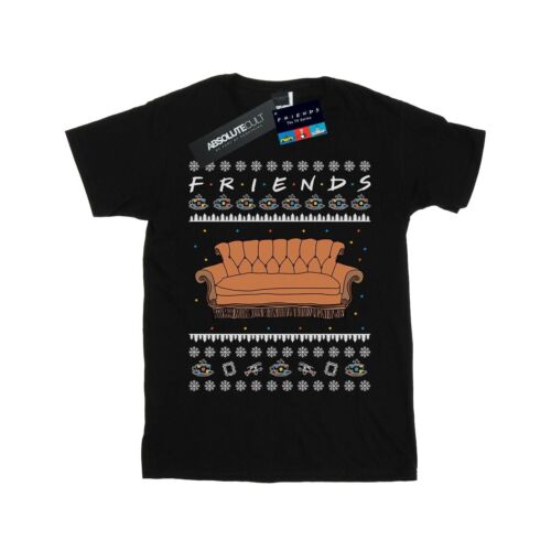 Friends Boys Fair Isle Couch T-Shirt (BI17830) - Picture 1 of 21