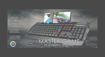 Clavier Gamer AMD (pour Pièces) - Ordinateur De Bureau Défectueux