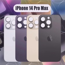 For iPhone 14/14 Pro Max Plus Back Glass Replacement Rear Frame Cover w/Magnet
