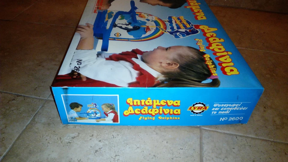 Vintage “Flying dolphins”, greek board game, No 2600, made by Lyra (1986).New! - Image 3 of 4
