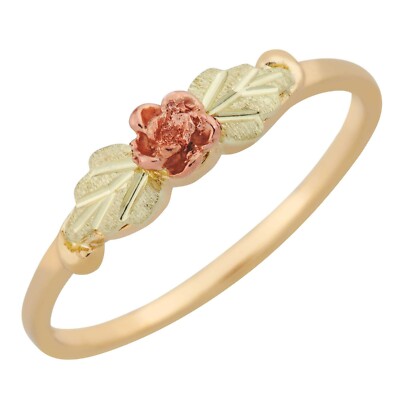 Little Rose - Black Hills Goldring / Custom Made in USA Geschenkbox