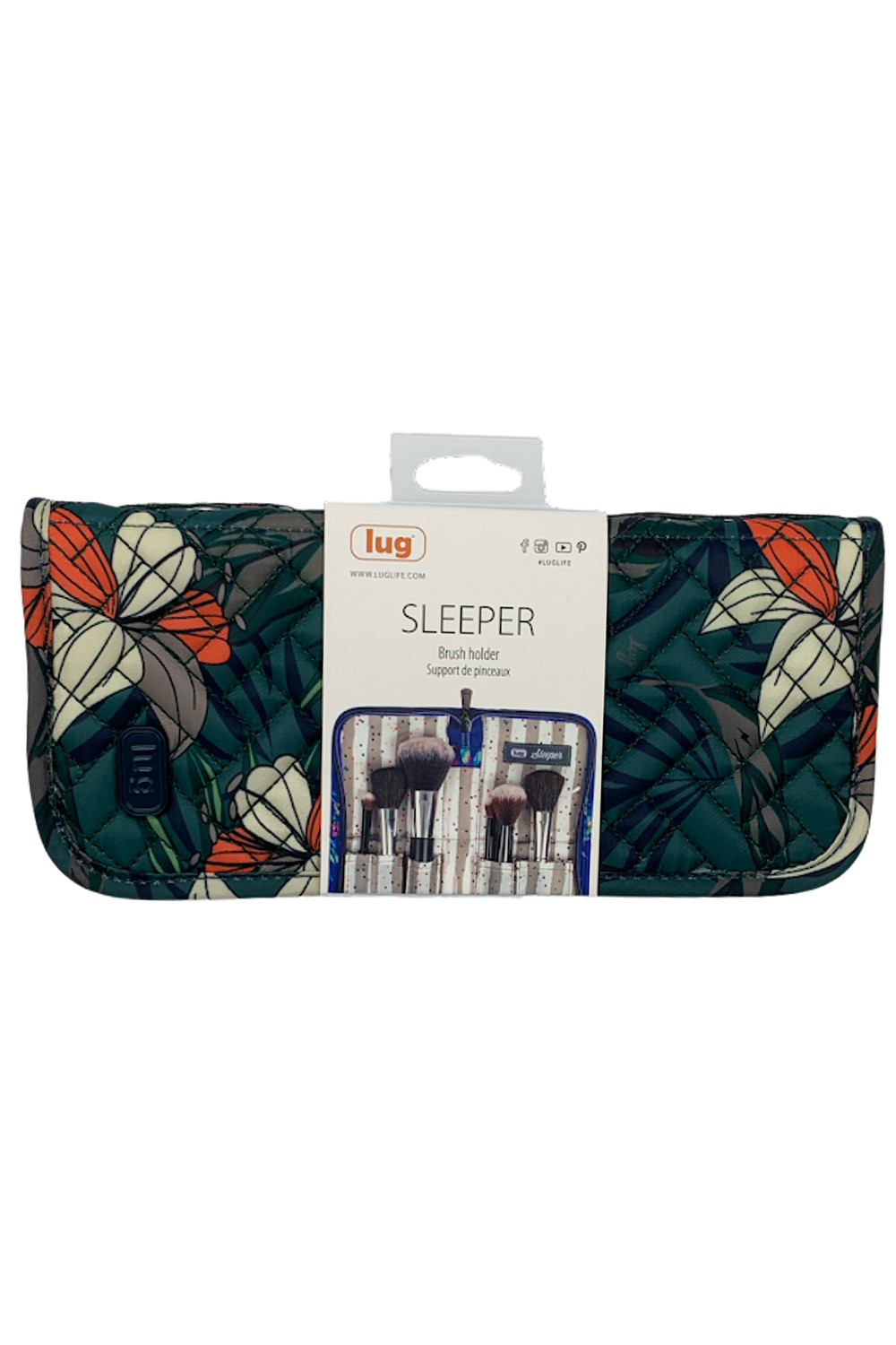 Выдвижной складной органайзер для косметических кистей Sleeper Lily Teal 3690₽