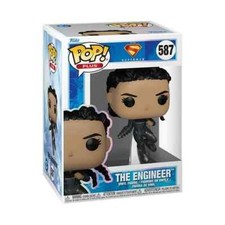 Funko POP! Figura metálica Superman Movie 2025 The Engineer #587 + Protector