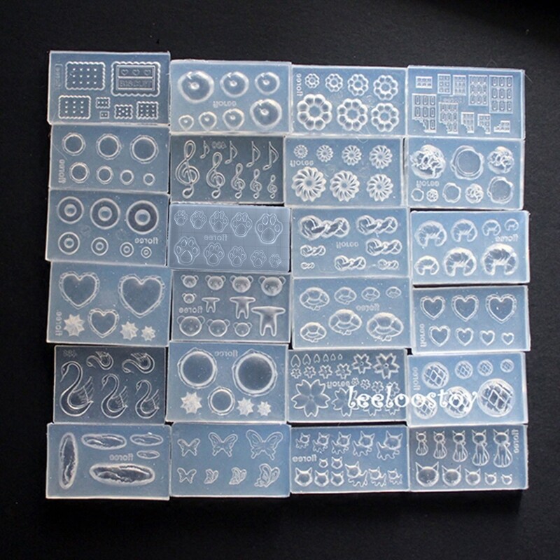 Art Mold Epoxy Resin Silicone ThreeDimensional Flower Decor eBay