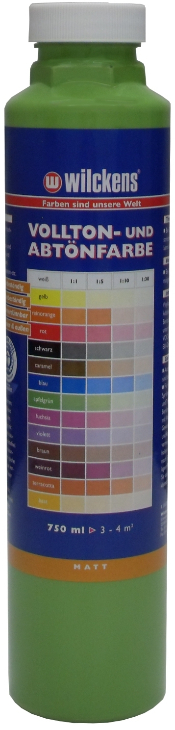 decolor Volltonfarbe 250 ml Abtönfarbe in 25 Farben An-Mischfarbe innen & aussen