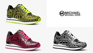 michael michael kors billie trainer lace up sneakers