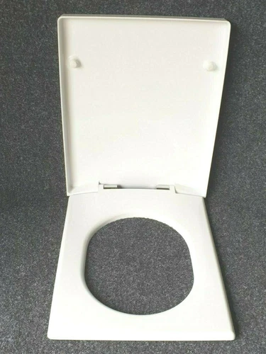 Keramag Preciosa II toilet seat white, hinges metal, with lowering.  571280000