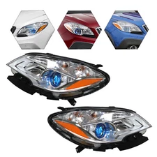 Pair Headlights For 2013-2016 Buick Encore Halogen Left + Right Side Headlamp